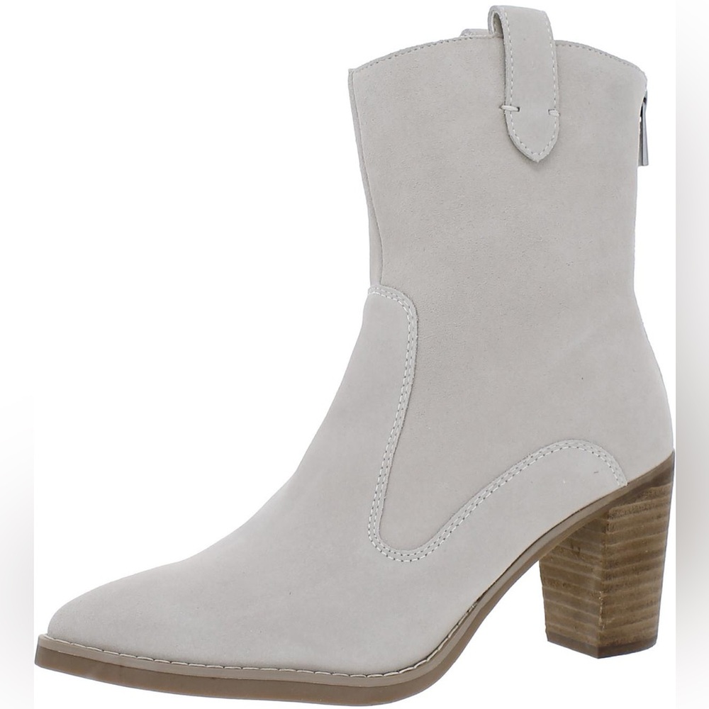 Splendid Cream Ankle Boots